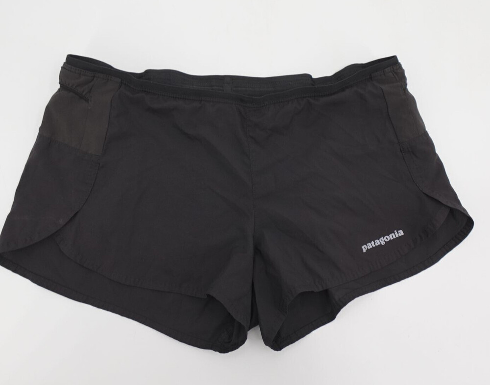 Patagonia Shorts Womens Black Athletic Running Activewear Lightweight